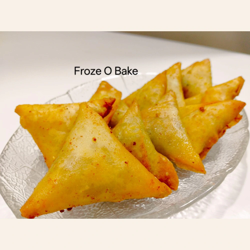 Triangle Beef Samosas